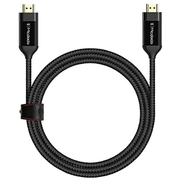  McDodo HDMI Cable - 4K Ultra HD - 2 Meters - Black 