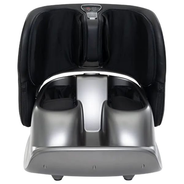  Borodo Lifestyle Foot Massager - Foldable - Smart Heat - 3 Intensity Levels - PU Leather - Gray 