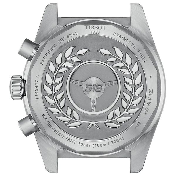 Tissot Watch T1494172205101 For Men - Analog Display, Stainless Steel Band - Silver