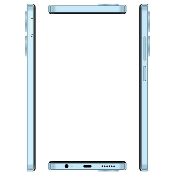  Oukitel C58  - Dual SIM - 6.7 inch HD+ - Unisoc T606 - 5150mAh - 10W - Blue 