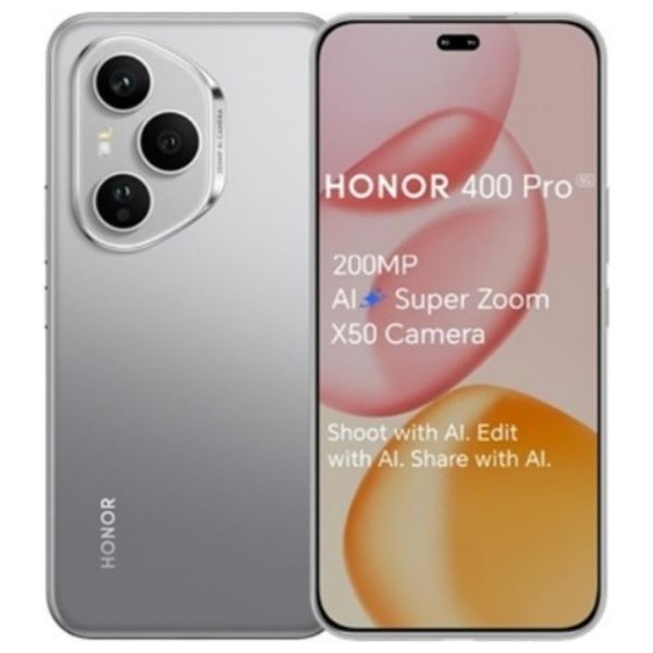 Honor 400 Pro 5G - Dual SIM - 6.7 Inch - AMOLED 120Hz - Snapdragon 8 Gen 3 - 6000 mAh