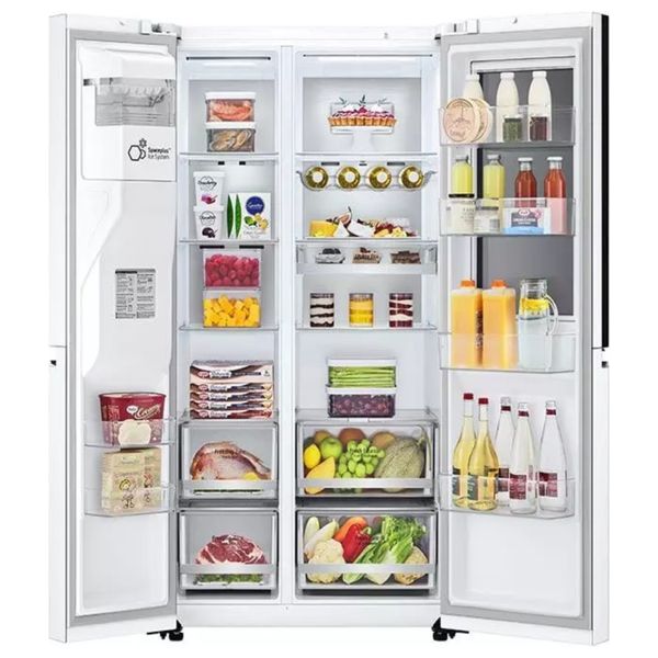 LG GCX-287TNW - 22ft - French Door Refrigerator - White