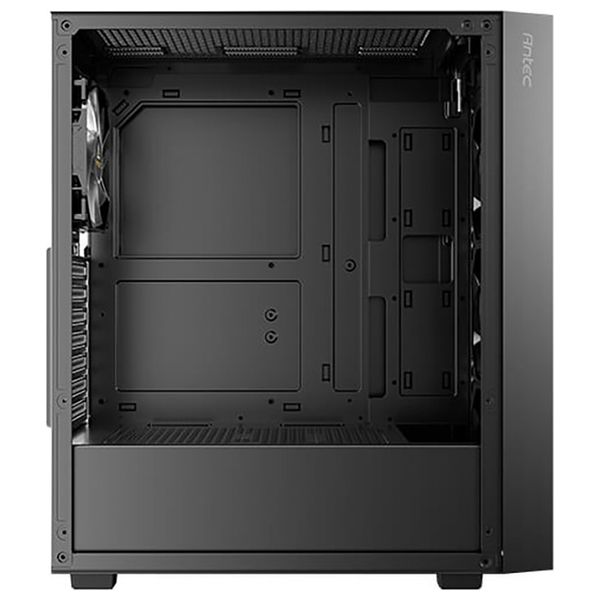  ANTEC Computer Case - 4mm Tempered Glass - 4 x 120mm Fans - Supports ATX/Micro-ATX/Mini-ITX, USB 3.0/2.0 Ports, and HD Audio - Black 