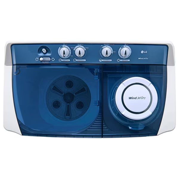 LG P2361RWNT - 18 KG - Twin Tub Washing Machine - Blue White