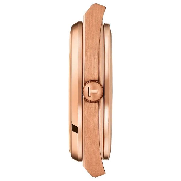 تيسوت ساعة للرجال T1374073304100 - عرض بعقارب, سوار من الستانلس ستيل - برونزي