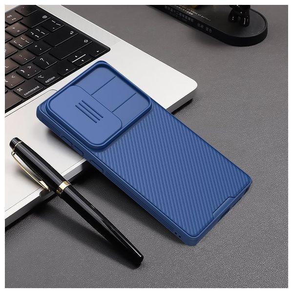  كفر نيلكن 3802 -  سامسونج جالاكسي S25 ألترا – غطاء عدسة - حماية كاملة - ازرق 