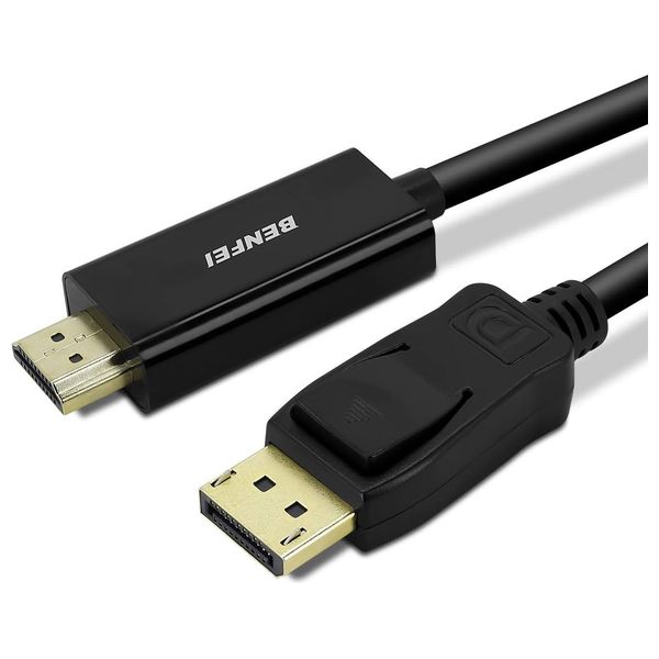  كيبل اتش دي ام اي  بنفي - طول 3 متر - Full HD 1080p - اسود 