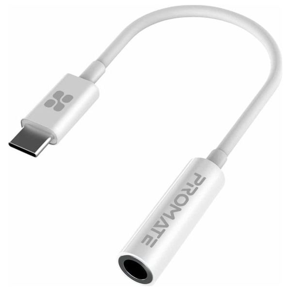  محول ابروميت - يو اس بي سي  الى اواكس - 12 سم - ابيض 