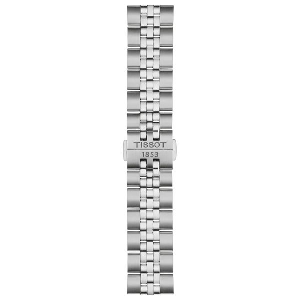 Tissot Watch T1564101109100 For Men - Analog Display, Stainless Steel Band - Silver