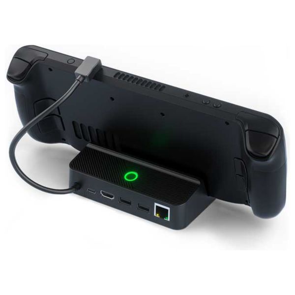  Porodo Steam Deck  - 100W Power - Gigabit Internet - RGB Lighting - Black 