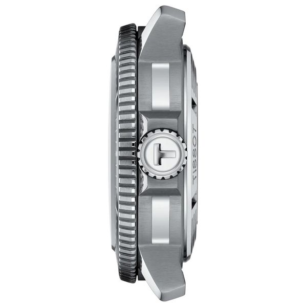 Tissot Watch T1206071104101For Men - Analog Display, Stainless Steel Band - Silver
