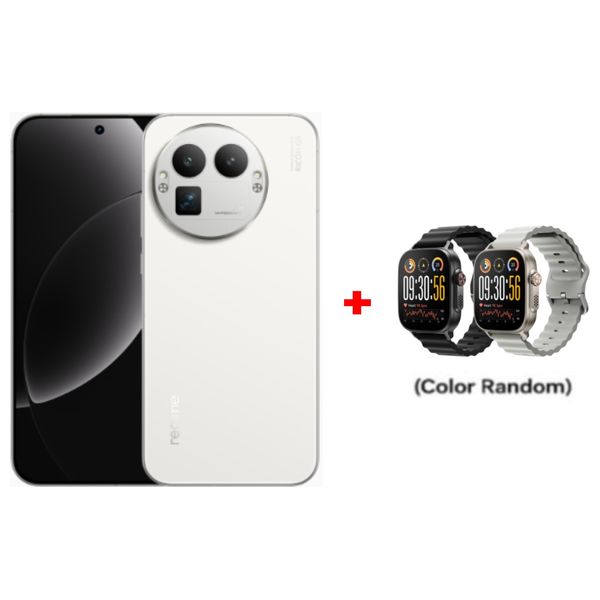  Realme GT8 Pro - 512GB/16GB RAM - Snapdragon 8 Elite Gen 5 Processor - 120W Charging - 200MP Camera + Realme Watch 5 