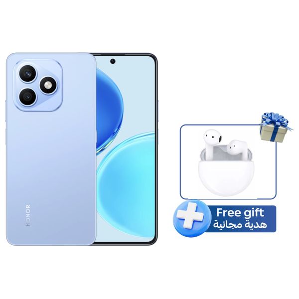 Honor X8d - Dual SIM - 6.77 inch, Amoled - Snapdragon 6s 4G Gen 2 - 6800 mAh, 45W + Honor Choice Earbuds X7e