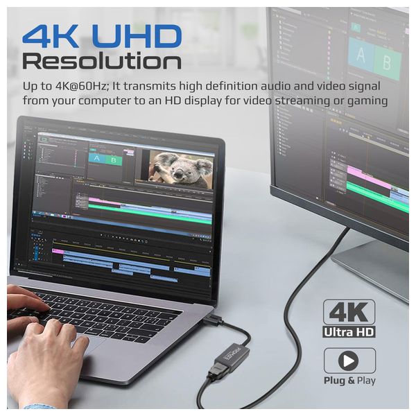  Promate HDMI Adapter - Black 