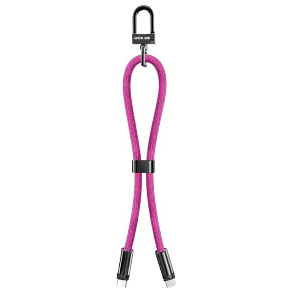 Green Lion USB-C to USB-C Cable - 60W - 30cm - Pink