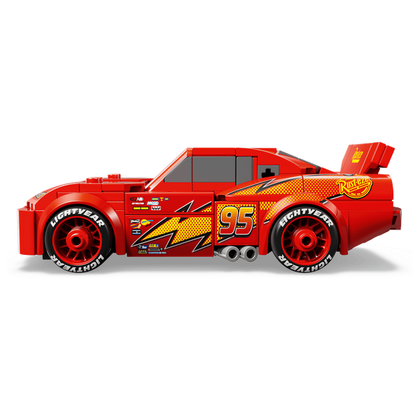  لعبة ليغو سبيد شامبيونز لايتنينغ ماكوين 77255 - مجسم سيارة كرتونية - 270 قطعة 