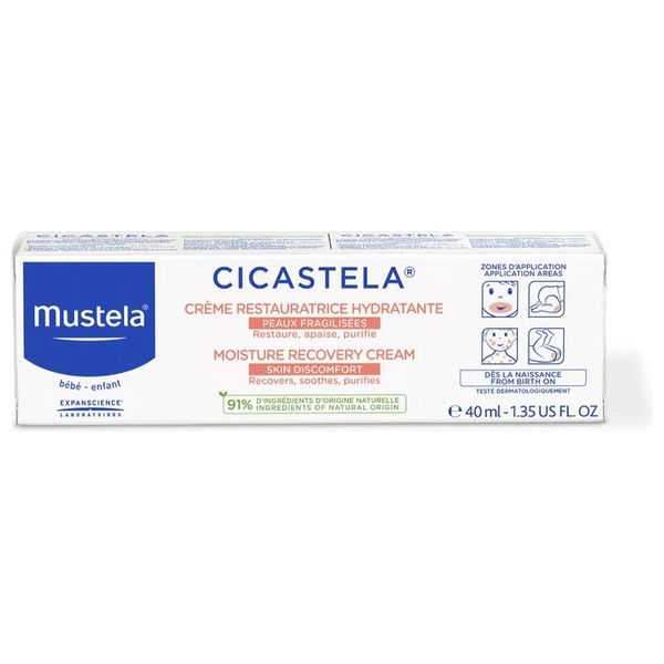 Mustela Cicastela - Moisture Recovery Cream - 40ml
