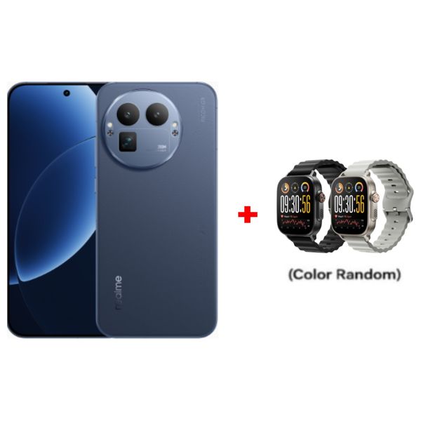  Realme GT8 Pro - 512GB/16GB RAM - Snapdragon 8 Elite Gen 5 Processor - 120W Charging - 200MP Camera + Realme Watch 5 