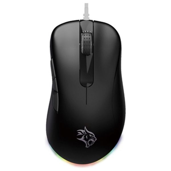  ماوس العاب سلكي بورودو - دقة 16000DPI - ار جي بي - أسود 