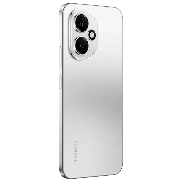  هونر 400 5G - دبل سيم - 6.55 انج - اموليد 120 هيرتز - Snapdragon 7 الجيل الثالث (4 نانومتر) - حجم بطارية 6000 ميلي امبير - سلفر 