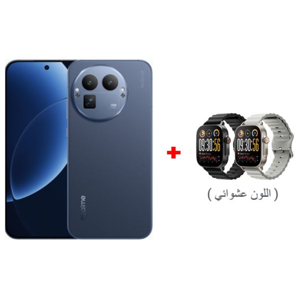  Realme GT8 Pro - 512GB/16GB RAM - Snapdragon 8 Elite Gen 5 Processor - 120W Charging - 200MP Camera + Realme Watch 5 