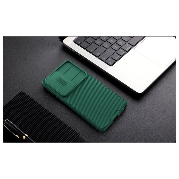  كفر نيلكن 3804 -  سامسونج جالاكسي S25 ألترا - غطاء عدسة - حماية كاملة - اخضر 