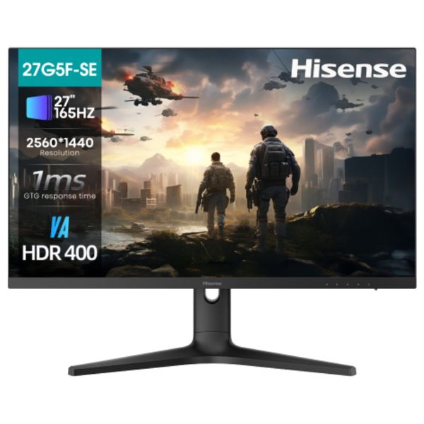  Hisense 27-inch Monitor - G5F-SE Series - 1ms Response Time - 165Hz - HDR 