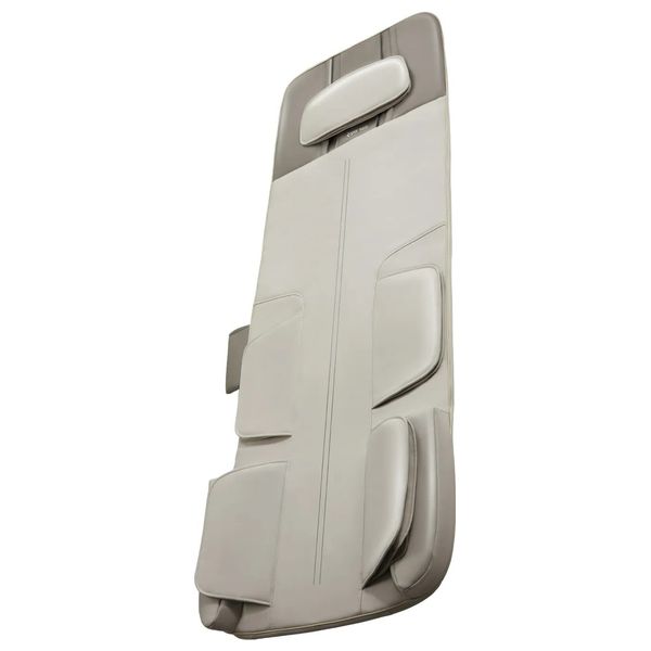  مفرش مساج كامل الجسم بورودو لايف ستايل - حرارة ذكية - مساج بالاهتزاز وضغط الهواء - 12V/48W - رمادي 