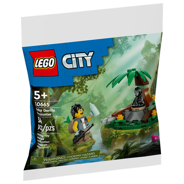  LEGO City Meet the Little Gorilla 30665 - 34 Pieces 