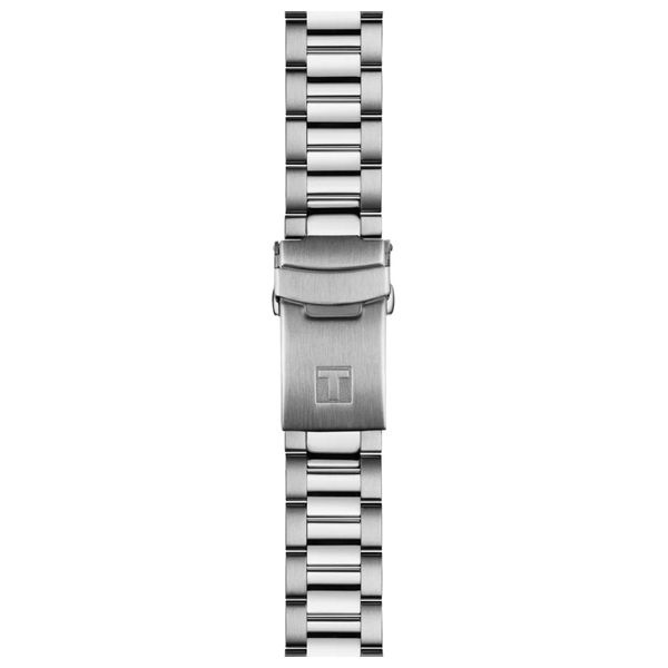 Tissot Watch T1208071109100 For Men - Analog Display, Stainless Steel Band - Silver
