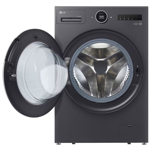  LG WDN1810GRP - Washing Machine - 18 KG/10KG - 1400 RPM - Inverter -  Grey 