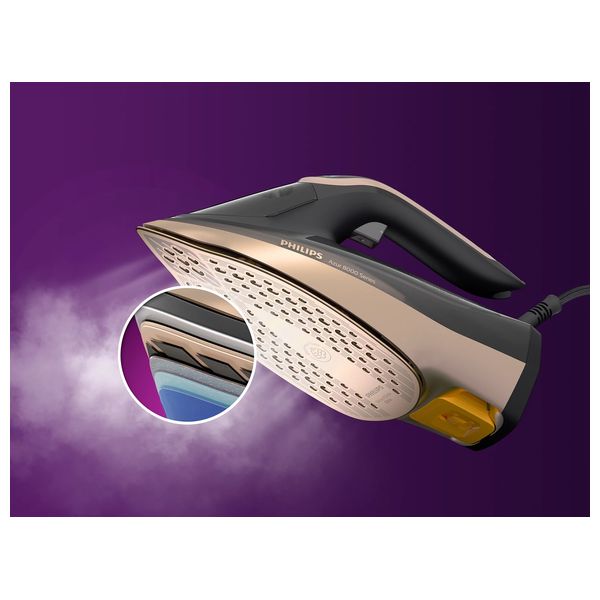  Philips DST8041/86 - Azur 8000 Series - Steam Iron - 3000W - Black 