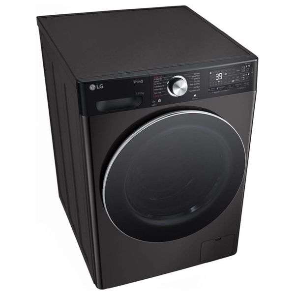  LG WDR1307PBP - Washing Machine - 13 KG/7 KG - 1400 RPM - Black 