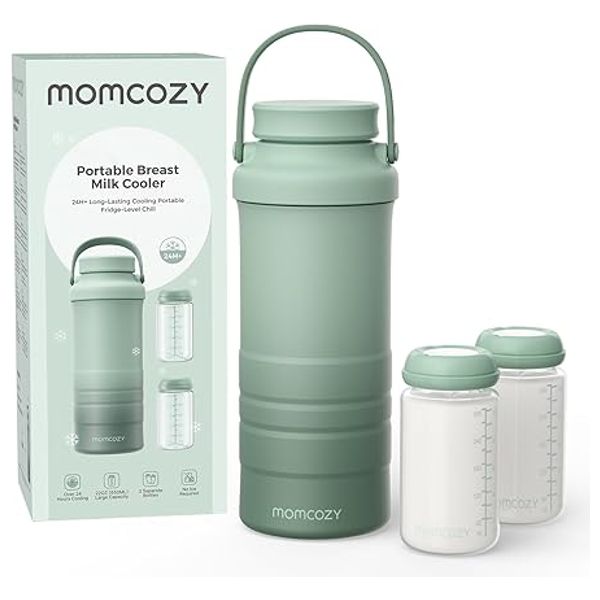  Momcozy Portable Breast Milk Cooler - Green 