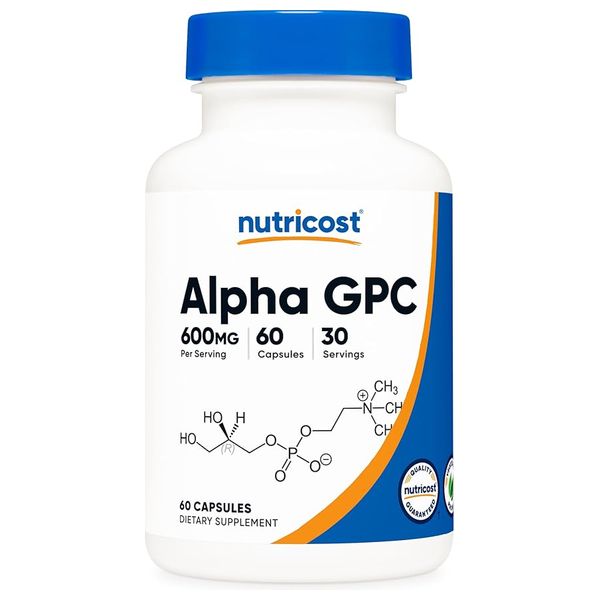 Nutricost Alpha GBC 600mg Dietary Supplement - 60 Capsules