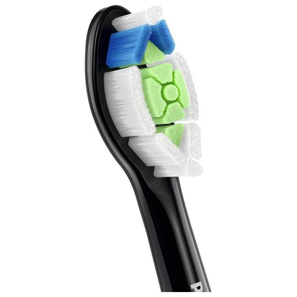  Philips HX6062/91 - Sonicare W2 Optimal White Replacement Brush Heads - 2 PCS - Black 