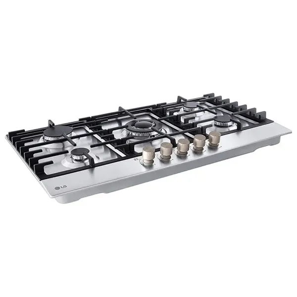  LG CG5Z3626S - Built-in Gas Hob - 90 cm - 5 Burners - Stainless Steel 