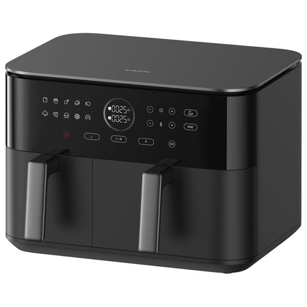  قلاية هوائية ثنائية المنطقة شاومي MAF-D1001 - سعة 10 لتر - قدرة 2700 واط - لون أسود 