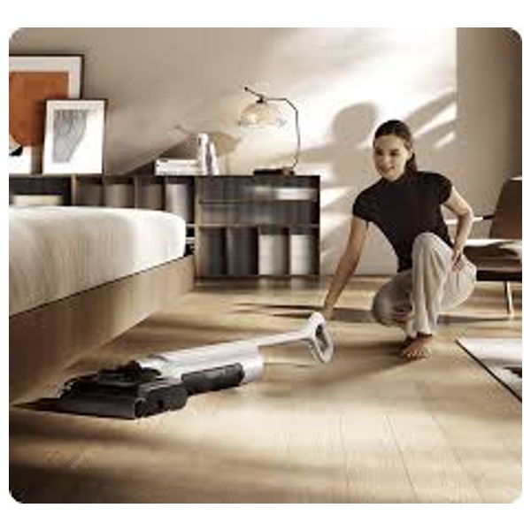  مكنسة شاومي تروكلين W30 برو - كهربائية رطبة وجافة لتنظيف متعدد الاستخدامات - 200 واط - خفيفة الوزن وسهلة الاستخدام - أبيض 