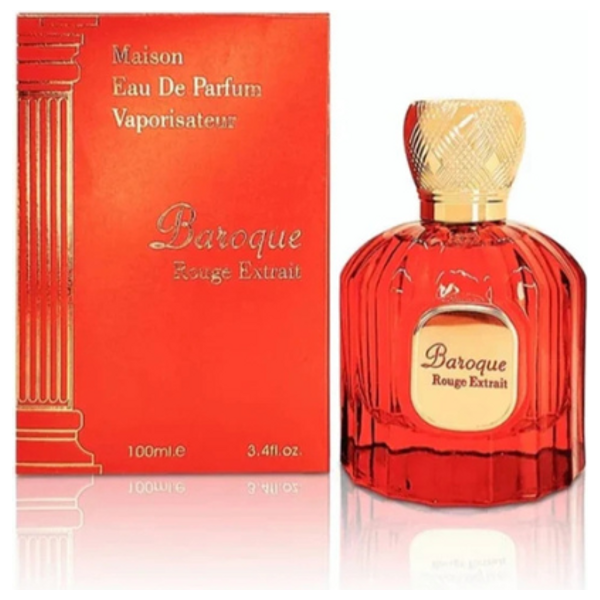  Baroque Rouge by Maison Alhambra for Unisex - Extrait de Parfum, 100 ml 