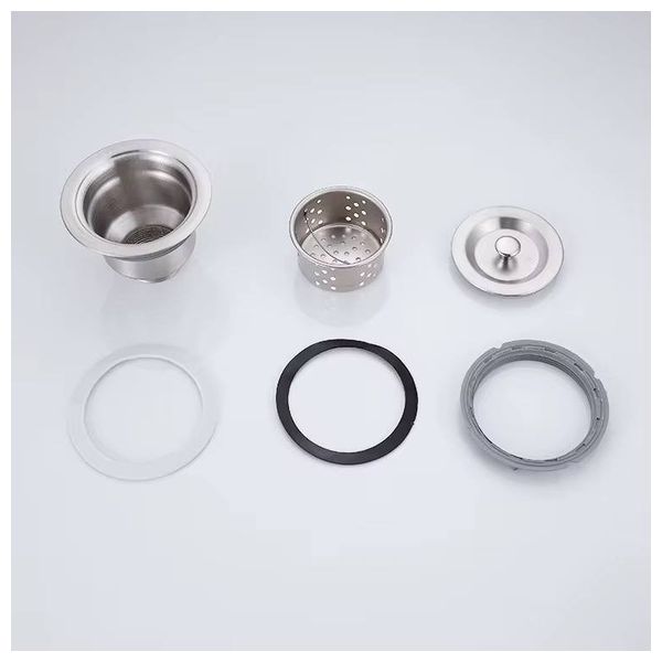 Lazord TWINSINK-01 - Double Sink Drain Kit - Grey