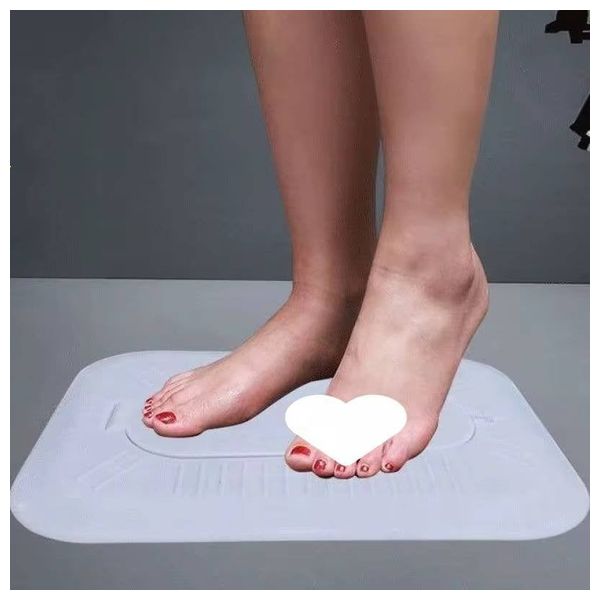 Lazord JUST-E - Plastic Eastern Toilet Seat Cover - Grey