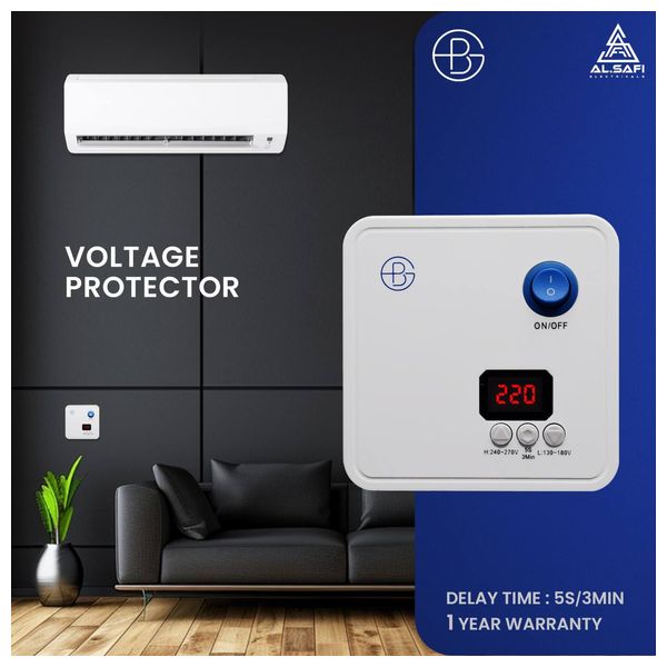 Lazord Voltage Protector - 220V - White