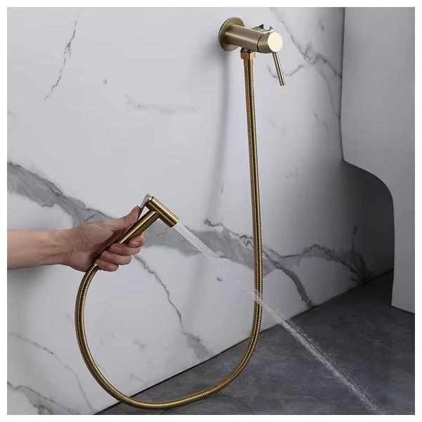  Lazord H49 - Handheld Bidet Spray Set - Gold 