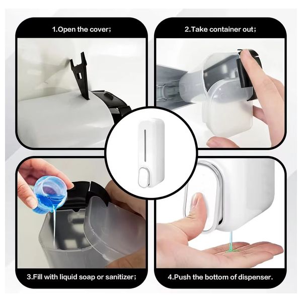 Lazord Wall-mounted Soap Dispenser - 350ml