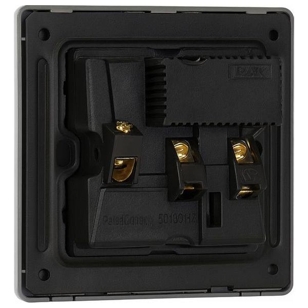 Lazord Universal Wall Socket With USB Ports and Switch - Black