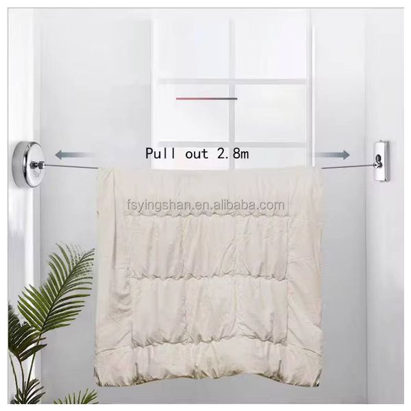 Lazord Retractable Clothes Drying Line - 2.8m