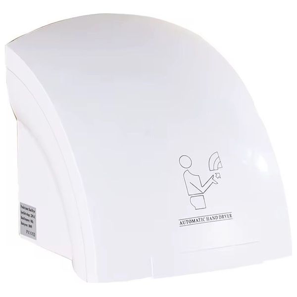 Lazord Automatic Wall-mounted Hand Dryer - White