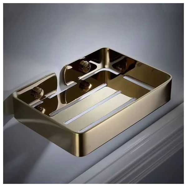 Lazord H216 - Metal Wall-Mounted Holder - Gold