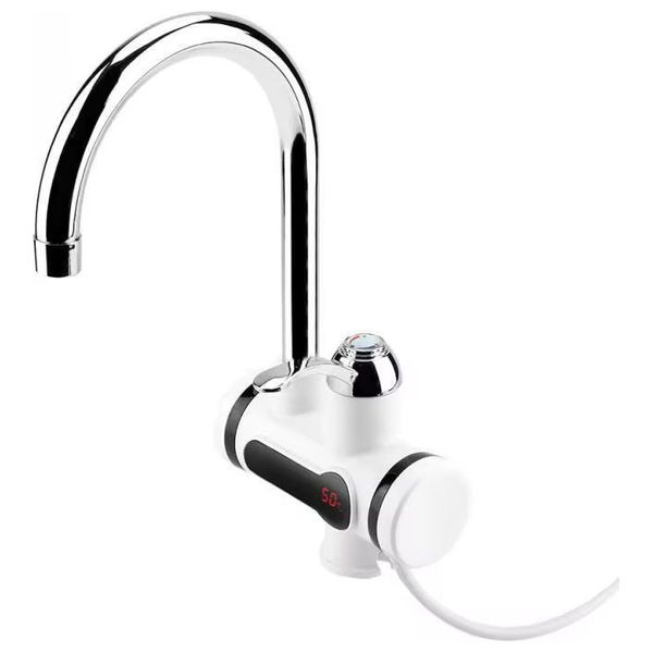  Lazord Digital Instant Electric Water Heater Faucet - White 